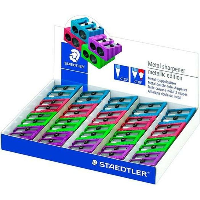 Sacapuntas Staedtler Metal (20 Unidades) 1 Sacapuntas Staedtler Metal (20 Unidades) 1
