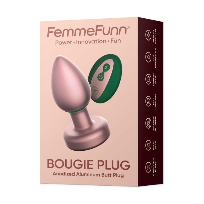 Plug Anal FemmeFunn Rosa (8,9 cm) 1 Plug Anal FemmeFunn Rosa (8,9 cm) 1