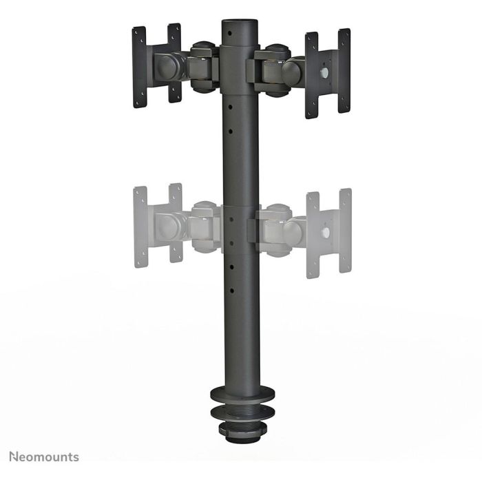 Neomounts FPMA-D050DBLACK Soporte de Mesa para Dos Monitores Planos hasta 30" (76 cm) 10 kg 2 Neomounts FPMA-D050DBLACK Soporte de Mesa para Dos Monitores Planos hasta 30" (76 cm) 10 kg 2