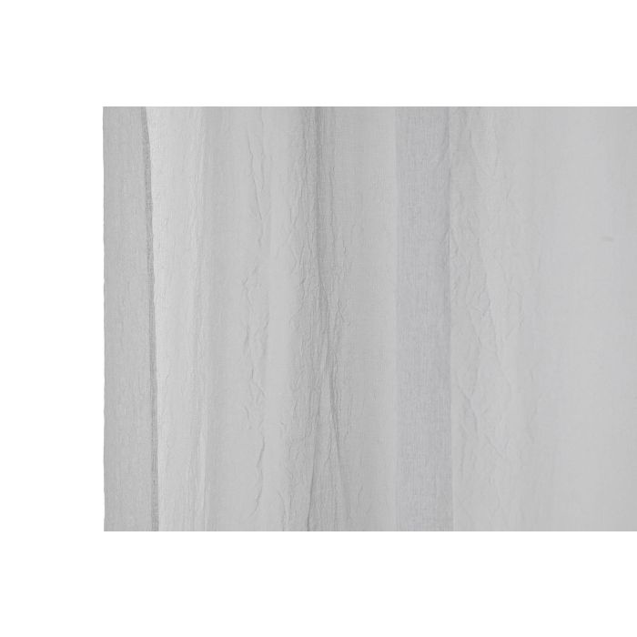 Visillo Urban DKD Home Decor Gris Claro 260 x 140 cm (2 Unidades) 2 Visillo Urban DKD Home Decor Gris Claro 260 x 140 cm (2 Unidades) 2