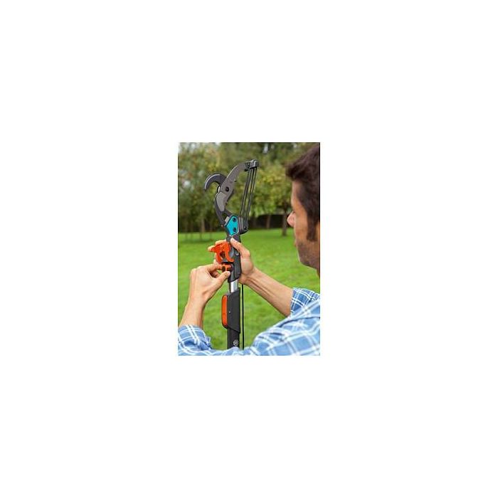 Gardena CS-Teleskopstiel 3721-20 Telescópico de Aluminio Gris, Mango Ajustable de 210-390 cm (3.9 m), Desmontable 2 Gardena CS-Teleskopstiel 3721-20 Telescópico de Aluminio Gris, Mango Ajustable de 210-390 cm (3.9 m), Desmontable 2