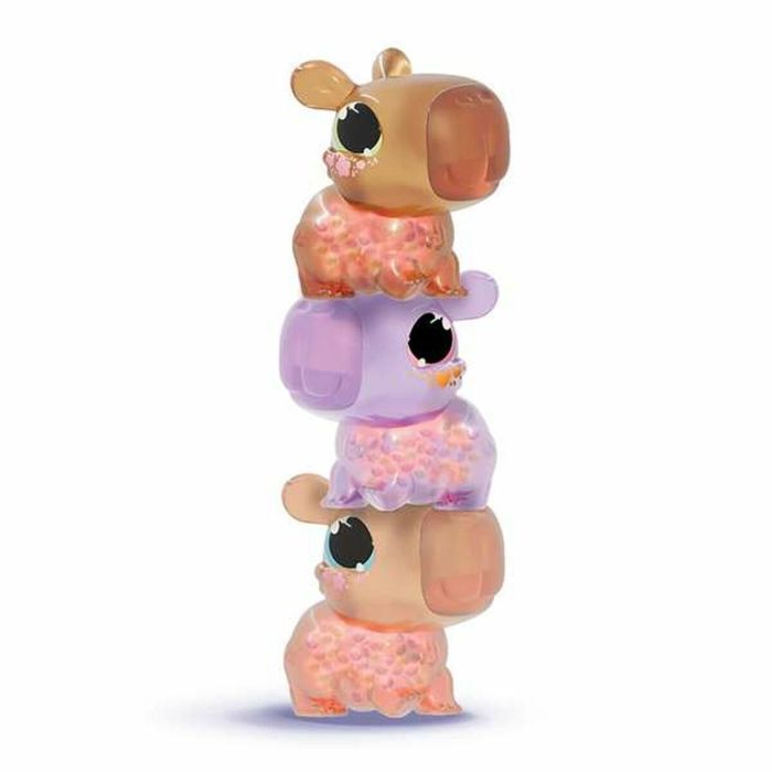 Animagic Let's Glo Mascota Capibara Spa Time - Juguete de Baño Interactivo que Flota y Brilla para Niños +3 Años 5