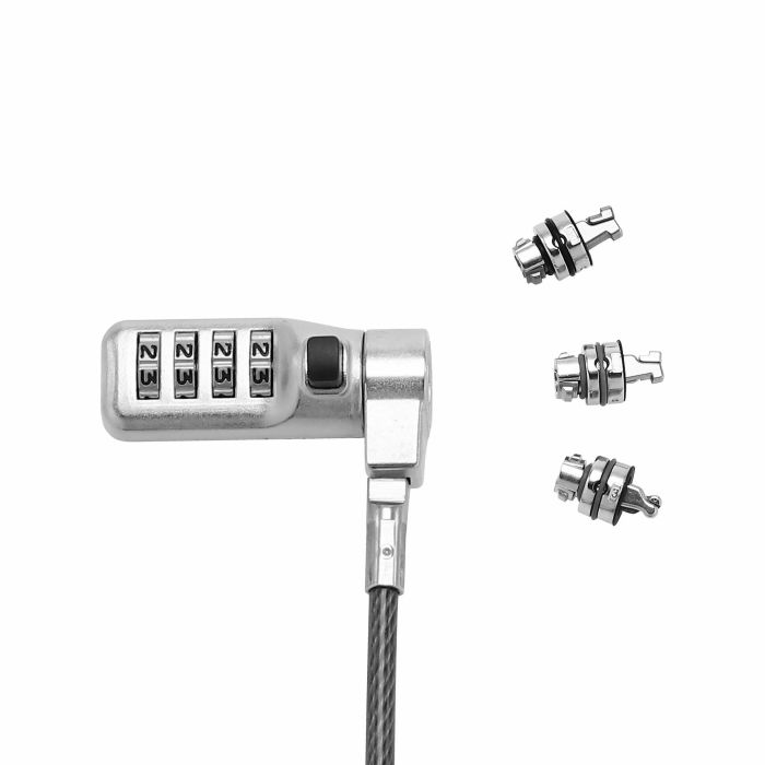 Dicota Univ.Sec.Cable Lock,3 Exchangeable heads preset code 1 Dicota Univ.Sec.Cable Lock,3 Exchangeable heads preset code 1