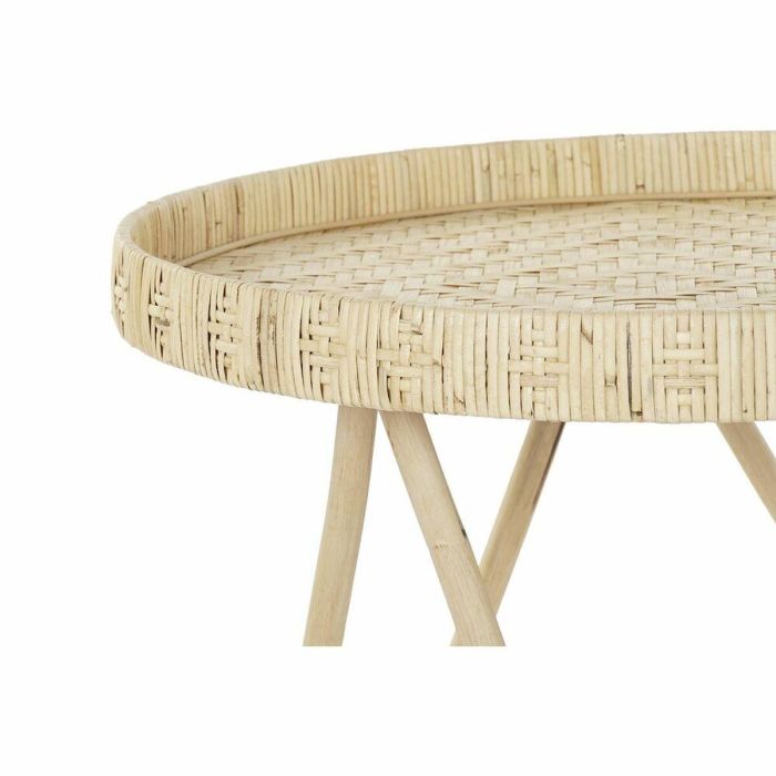 Mesita Auxiliar DKD Home Decor Marrón 60 x 60 x 52 cm 3 Mesita Auxiliar DKD Home Decor Marrón 60 x 60 x 52 cm 3