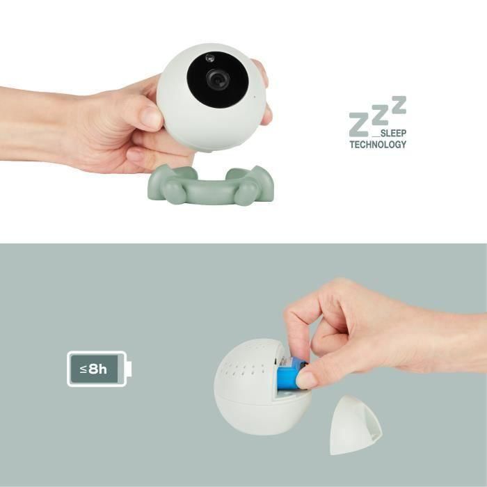Babymoov Cámara HD Adicional Vigilabebés con Vídeo YOO Go+ - Batería Recargable de Larga Duración - Base para Cámara Incluida 3 Babymoov Cámara HD Adicional Vigilabebés con Vídeo YOO Go+ - Batería Recargable de Larga Duración - Base para Cámara Incluida 3