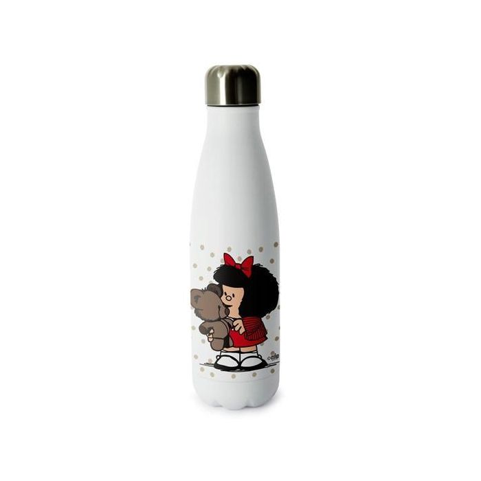 Grafoplás Botella Térmica 500 mL Mafalda Osito, Mantiene Frío/Calor, Tapón Antigoteo Grafoplás Botella Térmica 500 mL Mafalda Osito, Mantiene Frío/Calor, Tapón Antigoteo