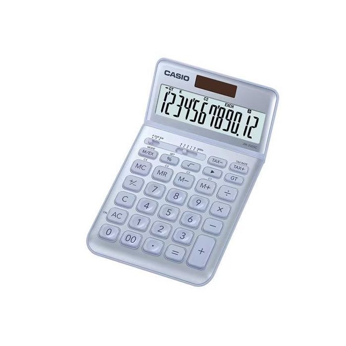 Calculadora Casio JW-200SC-BU Azul Plástico Calculadora Casio JW-200SC-BU Azul Plástico