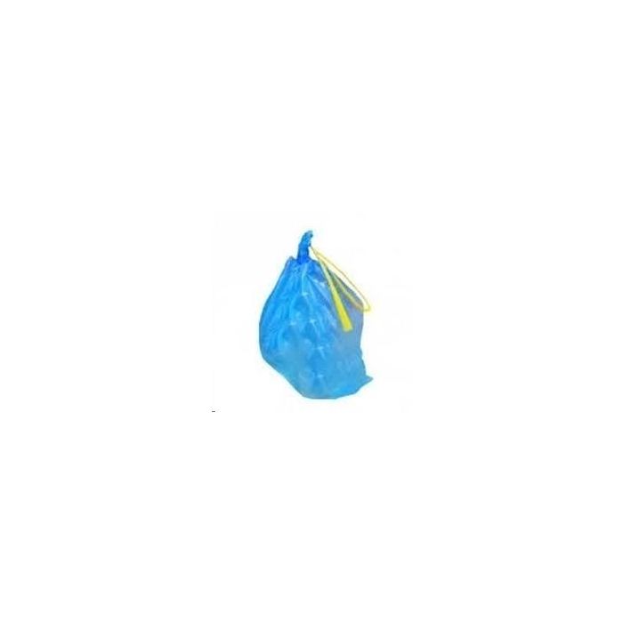 Bolsa De Basura Autocierre G80 30 L 55x60 Elio Azul -Rollo 15Ud- Bolsa De Basura Autocierre G80 30 L 55x60 Elio Azul -Rollo 15Ud-