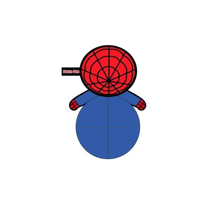 Cerdá Peluche Pelota Spiderman para Perro, Rojo 11x18x10 cm 1