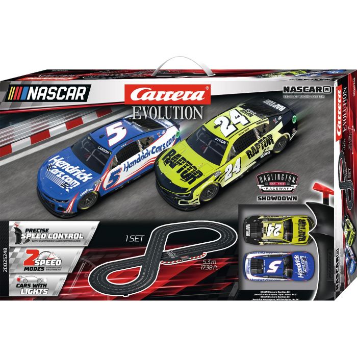 Carrera Evolution Sets NASCAR Darlington Showdown - Set de Pistas y Vehículos de Carreras Eléctricos 1:32 0 Carrera Evolution Sets NASCAR Darlington Showdown - Set de Pistas y Vehículos de Carreras Eléctricos 1:32 0