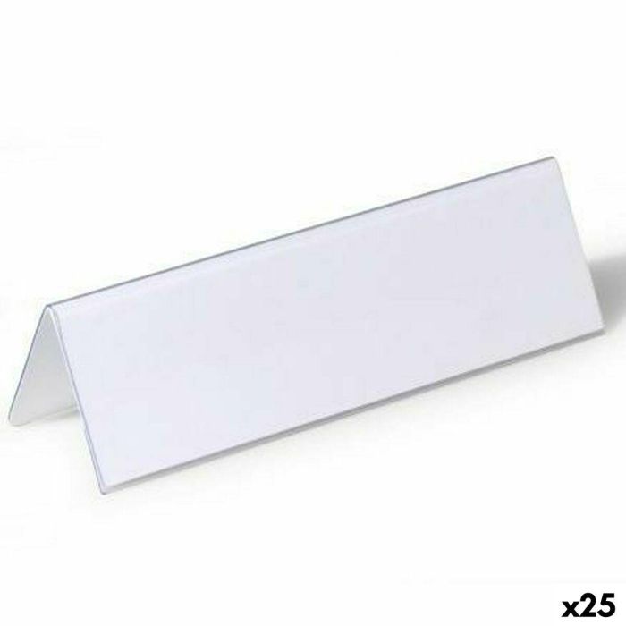 Funda para Tarjeta Identificativa Durable Transparente (25 Unidades) 2 Funda para Tarjeta Identificativa Durable Transparente (25 Unidades) 2