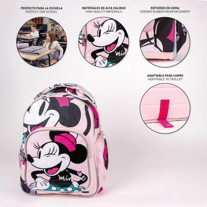 Mochila escolar mediana 42 cm minnie 11 Mochila escolar mediana 42 cm minnie 11