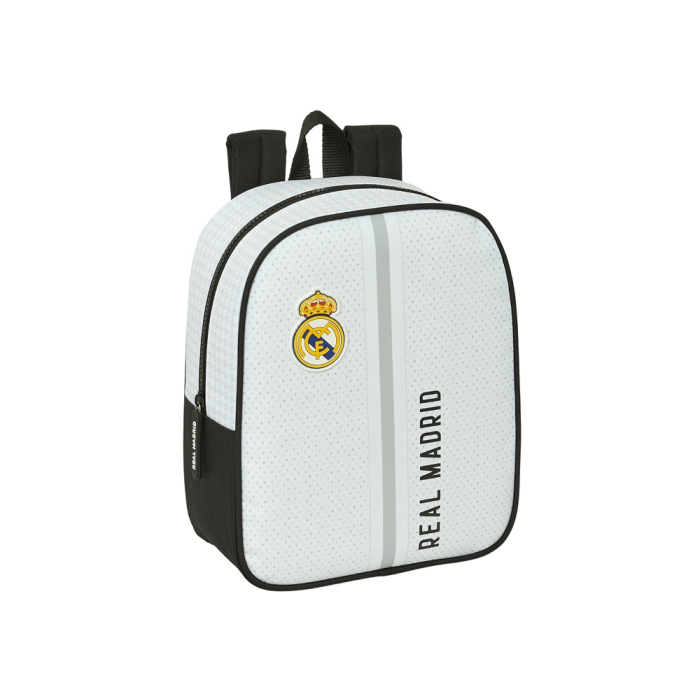 Mochila Infantil Real Madrid C.F. 24/25 Blanco Gris 22 x 27 x 10 cm 0 Mochila Infantil Real Madrid C.F. 24/25 Blanco Gris 22 x 27 x 10 cm 0