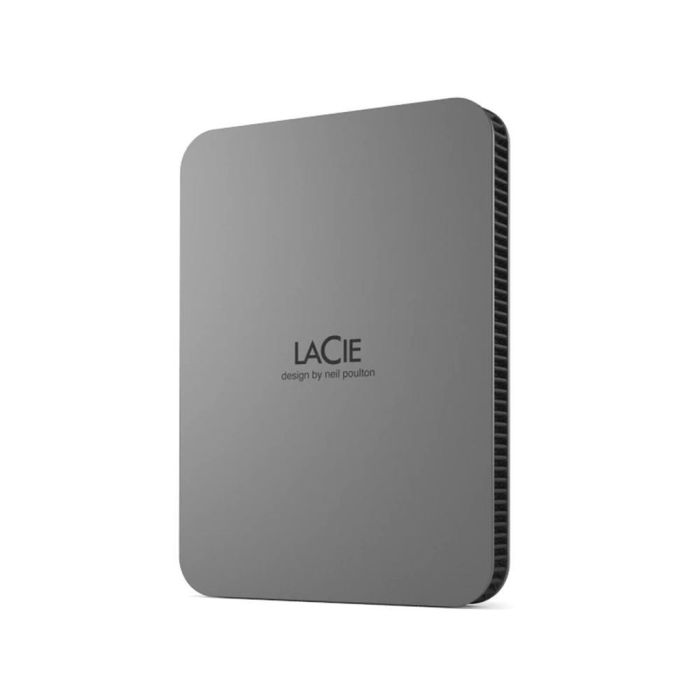 Disco Duro Externo LaCie Mobile Drive Secure STLR2000400 2 TB HDD Gris 1 Disco Duro Externo LaCie Mobile Drive Secure STLR2000400 2 TB HDD Gris 1