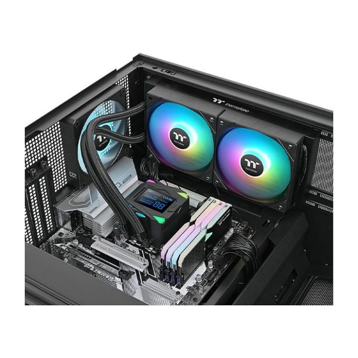 Thermaltake LA240-S ARGB Sync All-In-One Sistema de Refrigeración Líquida Negro 240mm 4 Thermaltake LA240-S ARGB Sync All-In-One Sistema de Refrigeración Líquida Negro 240mm 4