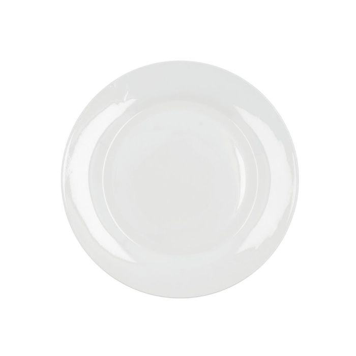 Bidasoa Plato Llano de Porcelana Lis 26,25 cm Blanco - Set de 24 Unidades Apilable, Apto Lavavajillas y Microondas Bidasoa Plato Llano de Porcelana Lis 26,25 cm Blanco - Set de 24 Unidades Apilable, Apto Lavavajillas y Microondas