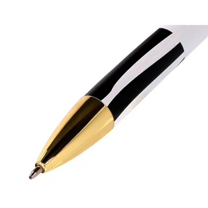 Belius Dualita Bolígrafo Cuerpo Blanco Tinta Azul Diseño Elegante Contemporáneo 1 mm 6