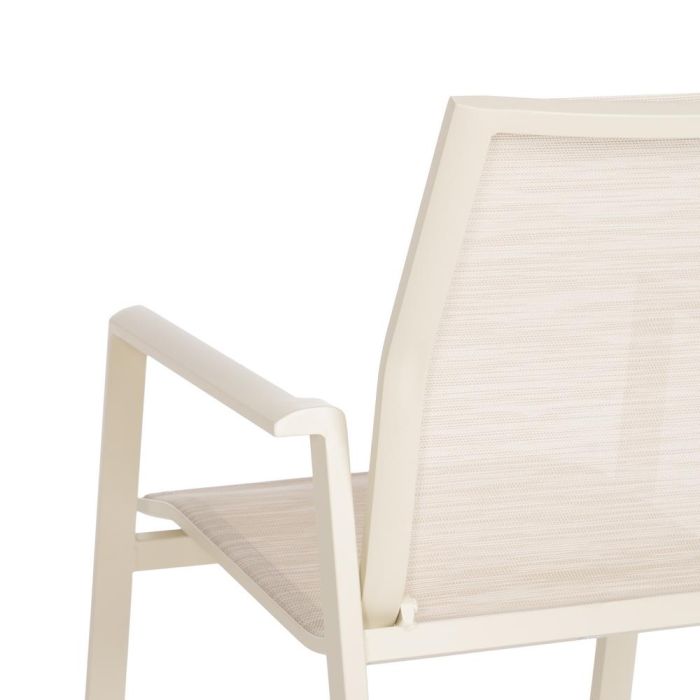 Silla Apilable Aluminio-Textileno 57 X 62,50 X 88 cm