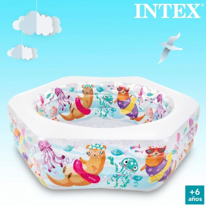 Piscina Hinchable Intex Acuario 510 L 191 x 61 x 178 cm (3 Unidades) 1 Piscina Hinchable Intex Acuario 510 L 191 x 61 x 178 cm (3 Unidades) 1