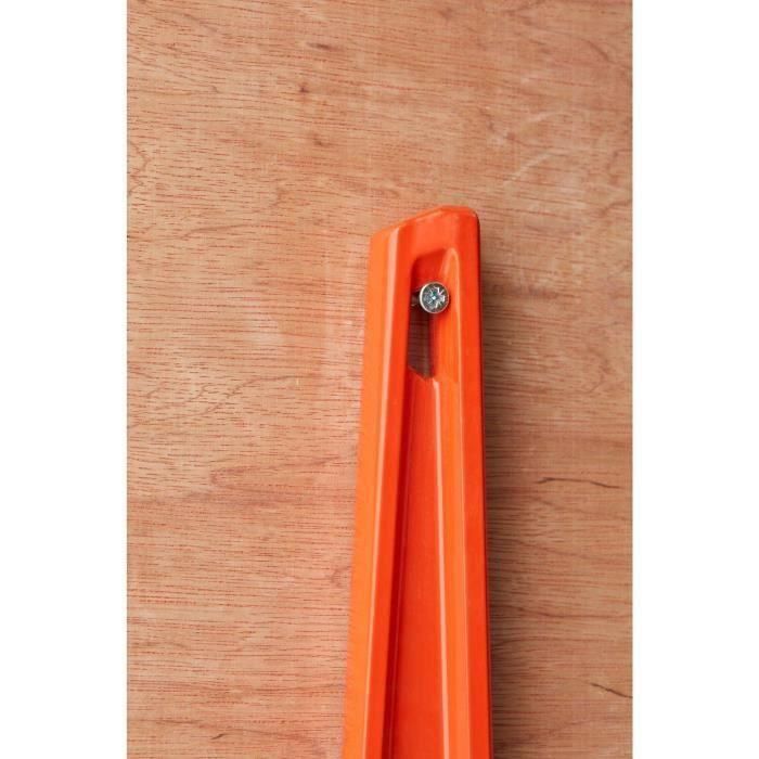 Stanley Fatmax Nivel MLH Antichoque 800mm, Trapezoidal Multicolor, Alta Precisión y Resistencia a Golpes, Sin Baterías 4