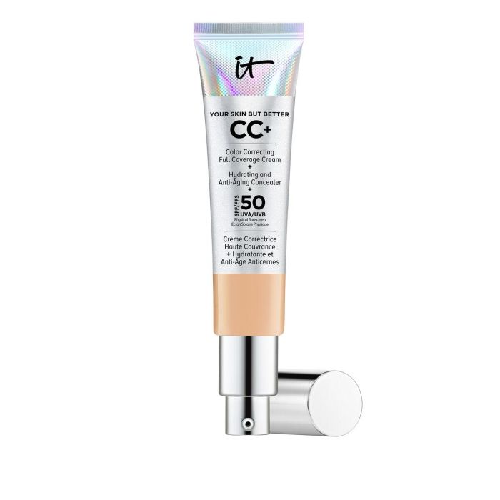 It Cosmetics YOUR SKIN BUT BETTER CC+ Crema Base SPF50+ Cobertura Completa #Medium Tan It Cosmetics YOUR SKIN BUT BETTER CC+ Crema Base SPF50+ Cobertura Completa #Medium Tan