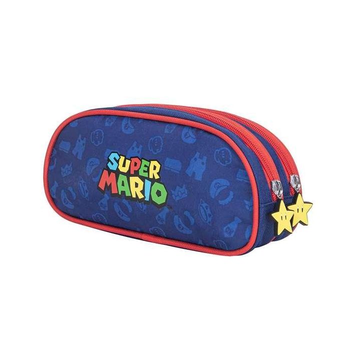 Estuche super mario triple. interior totalmente forrado y personalizado. acabados y cremalleras de alta calidad 37 x 27 x 17 cm. 4 Estuche super mario triple. interior totalmente forrado y personalizado. acabados y cremalleras de alta calidad 37 x 27 x 17 cm. 4