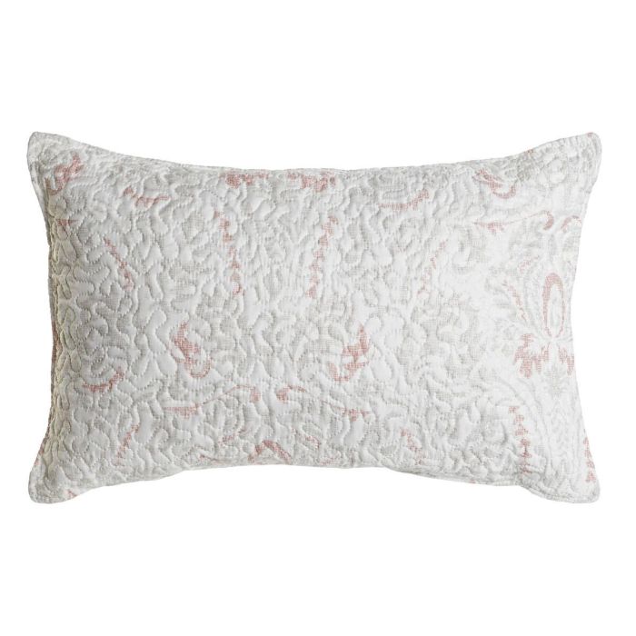 Cojin Romantico DKD Home Decor Blanco 10 x 40 x 60 cm Cojin Romantico DKD Home Decor Blanco 10 x 40 x 60 cm