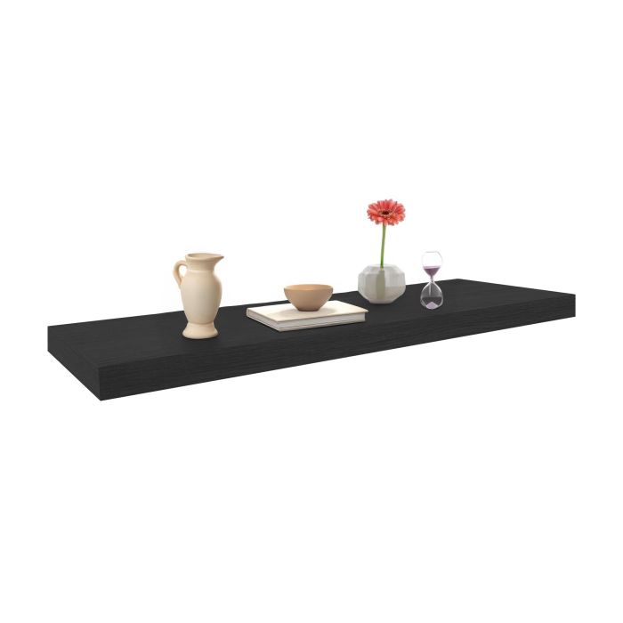 Estante Flotante Black 80X23.5X3.8C Moblekit (6 Unidades) 2