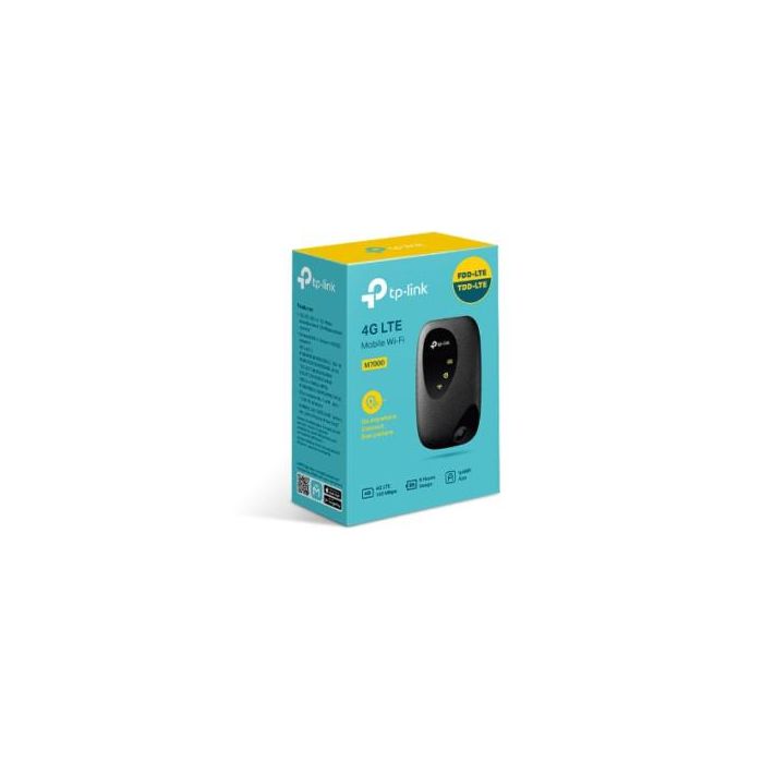 Router Inalámbrico 4G TP-Link M7010 300Mbps/ 2.4GHz/ 1 Antena/ WiFi 802.11b/g/n 2 Router Inalámbrico 4G TP-Link M7010 300Mbps/ 2.4GHz/ 1 Antena/ WiFi 802.11b/g/n 2