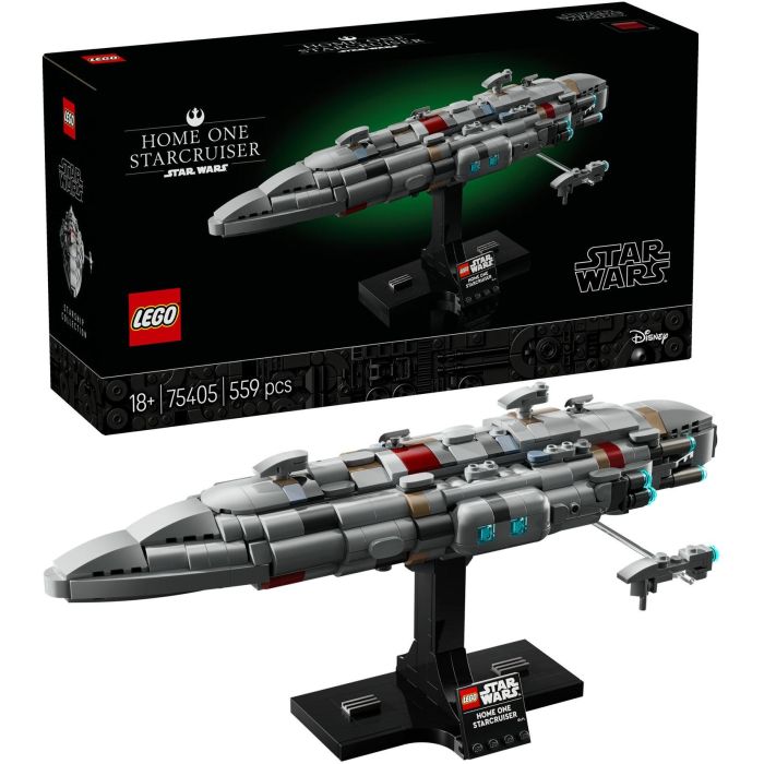 LEGO 75405 Star Wars: El Retorno del Jedi - Starcruiser Home One Set de Construcción para Adultos 14 LEGO 75405 Star Wars: El Retorno del Jedi - Starcruiser Home One Set de Construcción para Adultos 14