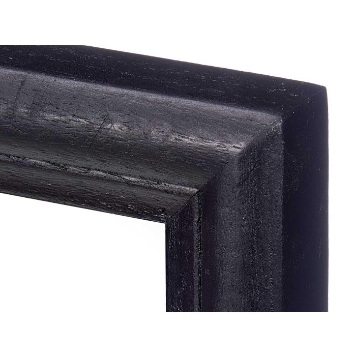 Espejo Pared Marco Madera 80 X 120 Cm Negro Giftdecor 2 Espejo Pared Marco Madera 80 X 120 Cm Negro Giftdecor 2