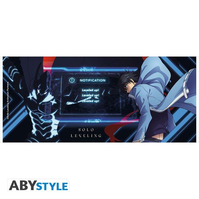 ABYstyle Taza Solo Leveling Jinwoo Cazador Élite 320 ml Cerámica Ilustración Oficial Microondas y Lavavajillas 2