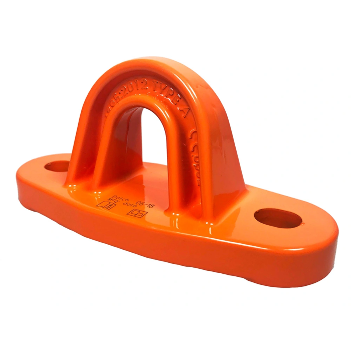 Faru Cáncamo de Aleación de Aluminio Naranja 135x60x60 mm para M-12 Homologado 12 kN 1