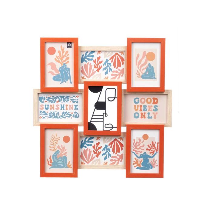 Portafoto Multiple 8 10X15Cm Con Metal Giftdecor (6 Unidades) 1 Portafoto Multiple 8 10X15Cm Con Metal Giftdecor (6 Unidades) 1