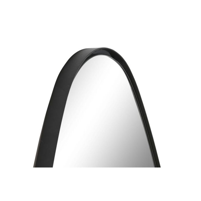 DKD Home Decor Espejo de Pared Loft Negro Hierro 160x55 cm con Superficie Reflectante 157x52 cm 3