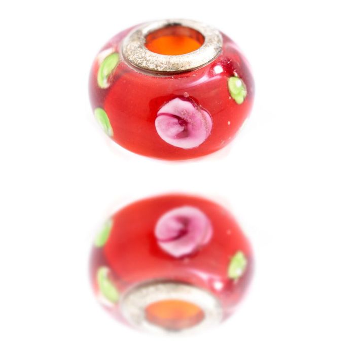Abalorio Mujer Viceroy VMM0116-27 Rojo 1 cm 1 Abalorio Mujer Viceroy VMM0116-27 Rojo 1 cm 1