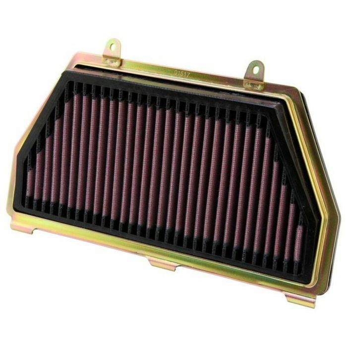 K&N KNHA-6007 Filtro de Aire Reutilizable Lavable para Auto, Camioneta, Moto, ATV. Aumenta Potencia y Torsión, Fácil Instalación.