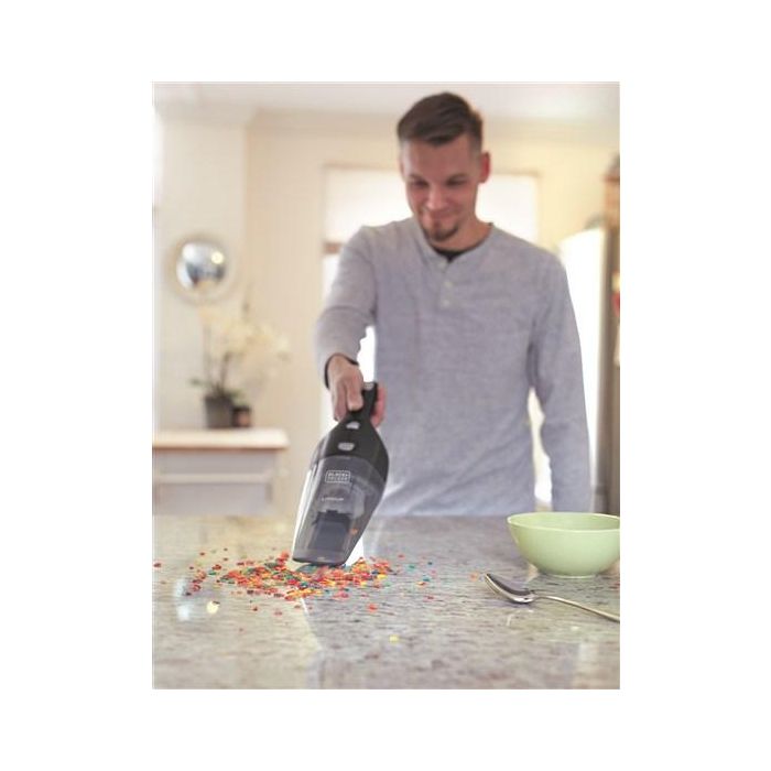 Black+Decker NSVA-315-J Escoba Recargable 4 en 1 16,2Wh Aspirador Sin Cable Litio 10,8V 7