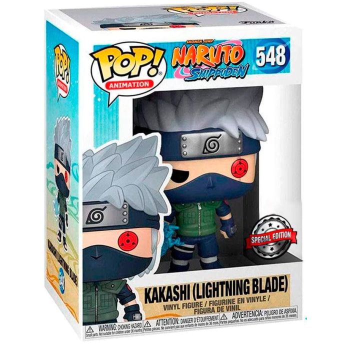 Funko Pop Naruto Kakashi Lightning Blade - Figura de Vinilo de 9cm con Caja Original 1