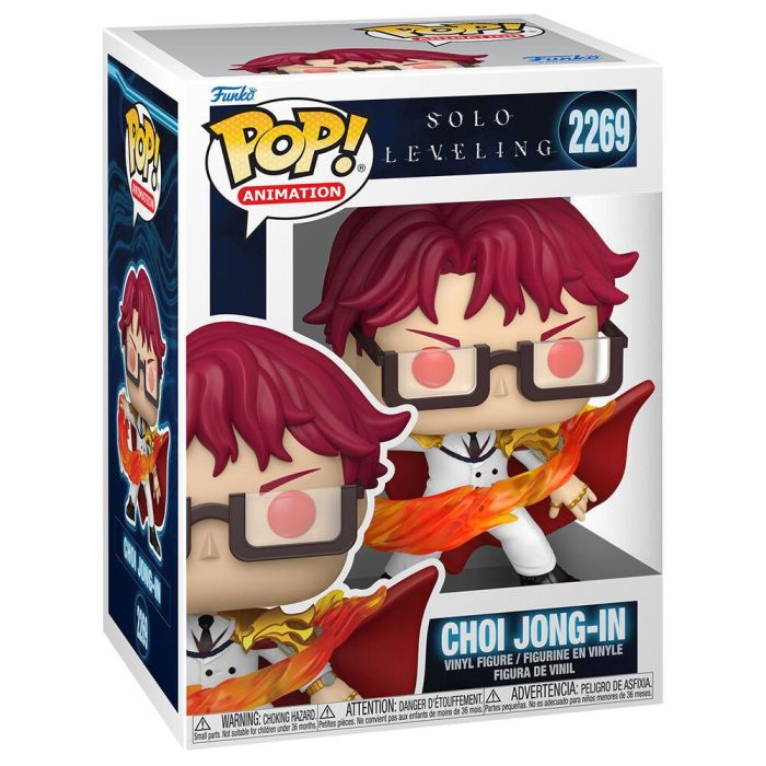 FUNKO Figura POP Solo Leveling Choi Jong-in, Figura de vinilo en caja regalo