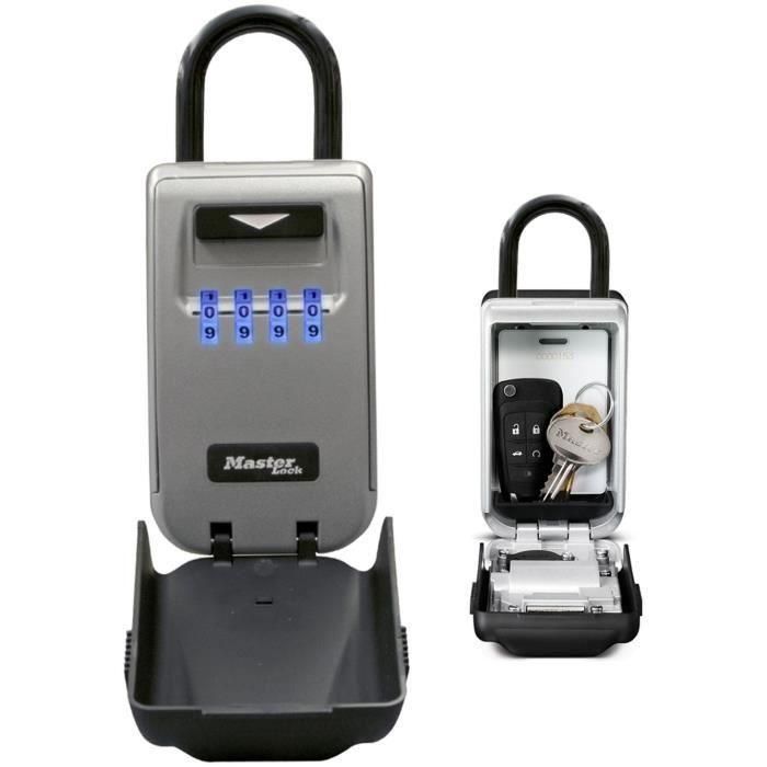 MASTER LOCK Caja de llave segura retroiluminada - Mango MASTER LOCK Caja de llave segura retroiluminada - Mango