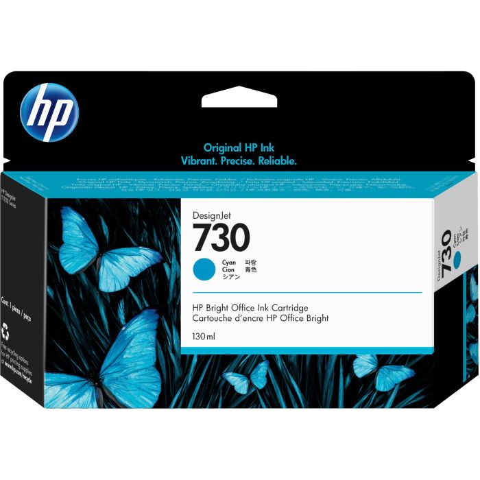 HP Tinta Cian Designjet T1700 Series Nº 730 - 130 ML