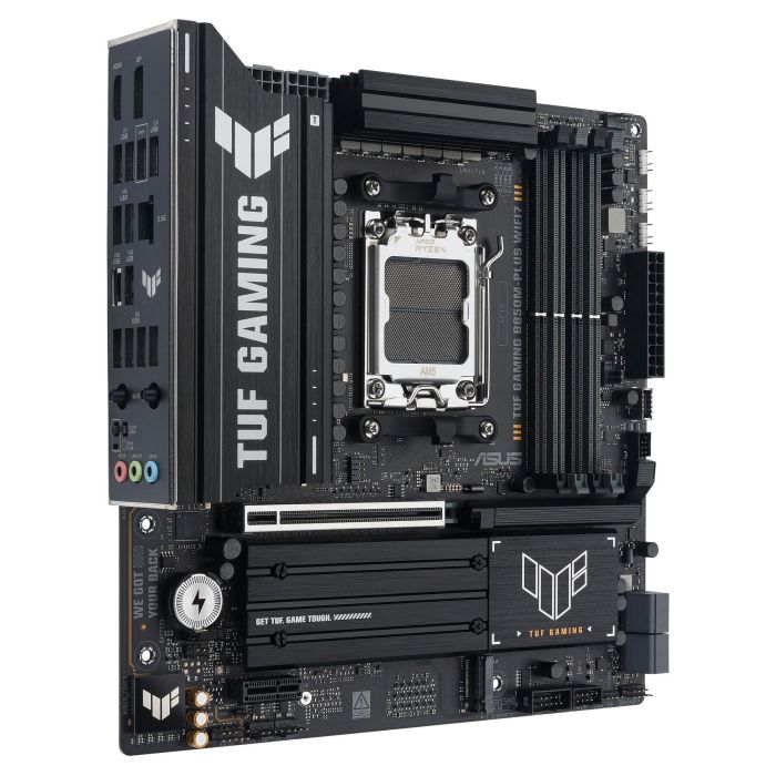 Asus TUF GAMING B850M-PLUS WIFI7 Placa Base AMD B850 Socket AM5 micro ATX DDR5 Wi-Fi 7 90MB1MU0-M0EAY0 1