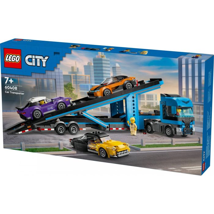 LEGO 60408 City Transporte de Coches Deportivos, 4 Vehículos para Niños 11 LEGO 60408 City Transporte de Coches Deportivos, 4 Vehículos para Niños 11