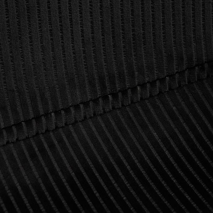 Home Deco Factory Silla Giulia Terciopelo Negra - Colección Lounge 5