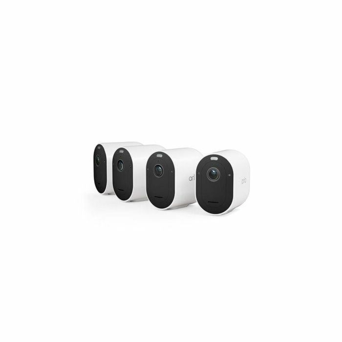 Arlo AAAOU33059 Pro 5 2K+ Cámara de Seguridad Conectada - 4 Cámaras - Visión Nocturna a Color - Wi-Fi Doble Banda 0 Arlo AAAOU33059 Pro 5 2K+ Cámara de Seguridad Conectada - 4 Cámaras - Visión Nocturna a Color - Wi-Fi Doble Banda 0