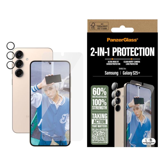 Protector de Pantalla para Móvil PanzerGlass Galaxy S25 Plus 0 Protector de Pantalla para Móvil PanzerGlass Galaxy S25 Plus 0