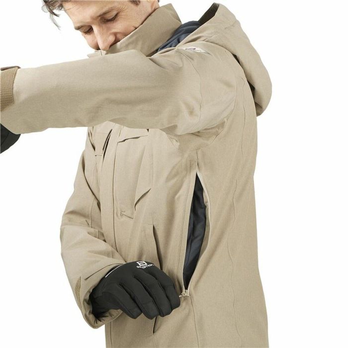 Chaqueta de Esquí Salomon Stance Cargo Beige Hombre 1 Chaqueta de Esquí Salomon Stance Cargo Beige Hombre 1