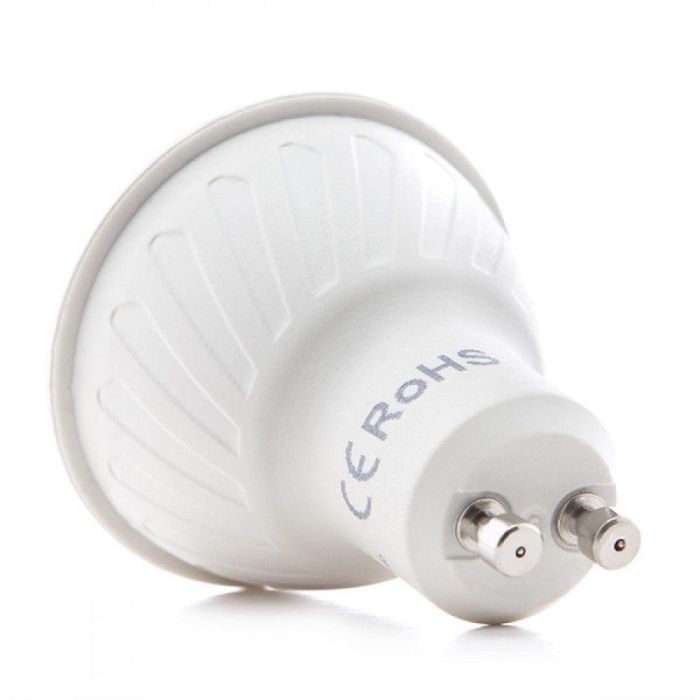 Pack 5 Bombillas LED GU10 6W 500Lm 4200ºK 40.000H [HO-GU10-SMD-6W-IC-W-PK5-AP] 3
