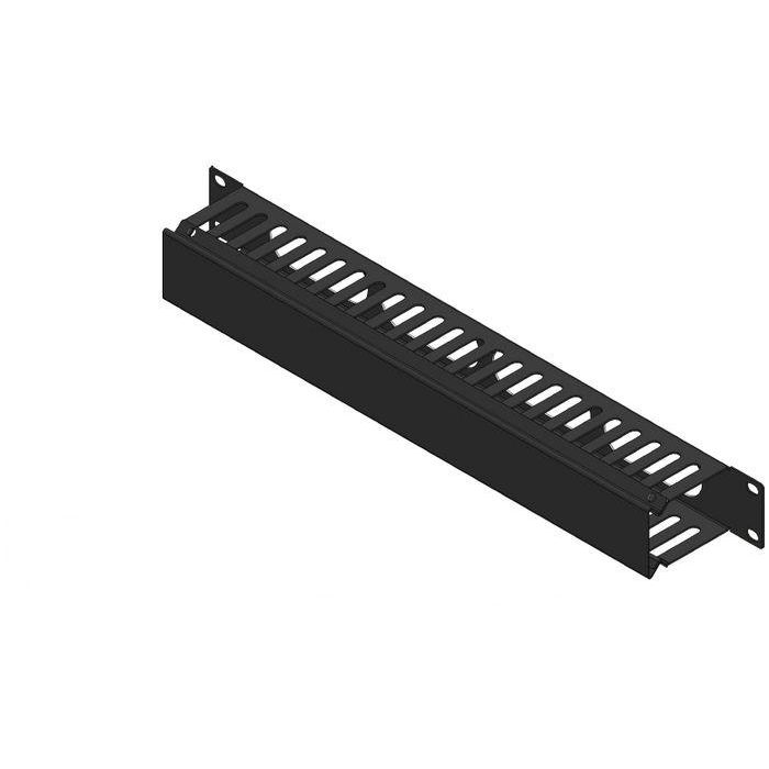 Lanview by Logon 1U 19" SLIDING COVER CABLE MANAGEMENT PANEL BLACK Lanview by Logon 1U 19" SLIDING COVER CABLE MANAGEMENT PANEL BLACK